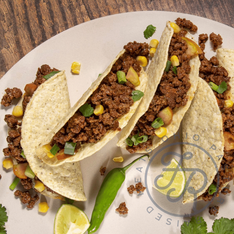 Easy Ground Beef Tacos – Flourish & Roam