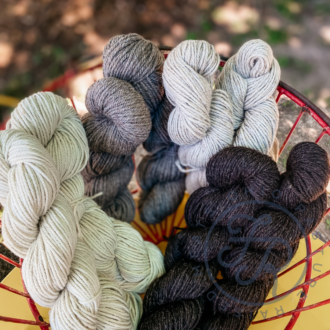 3 Ply Worsted Yarn 100% Navajo Churro
