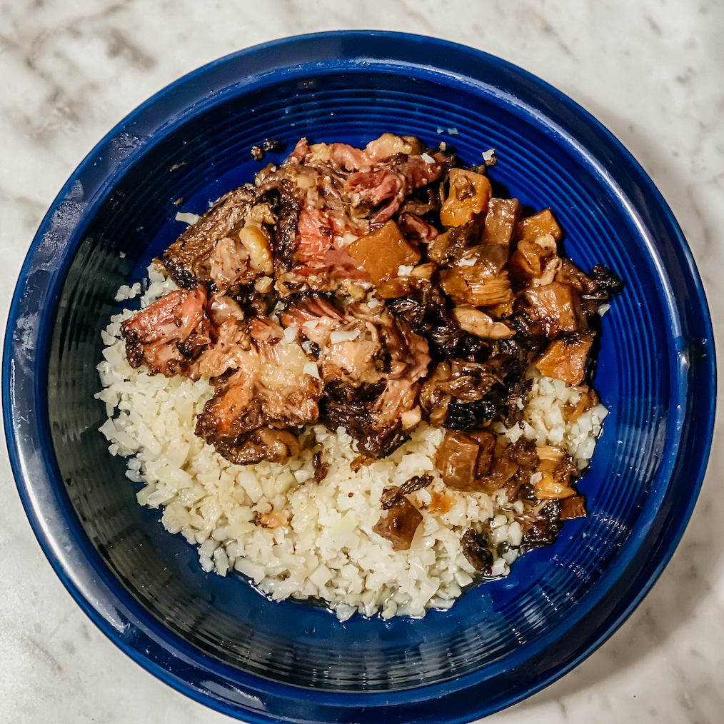 Slow Cooker Braised Beef Oxtail