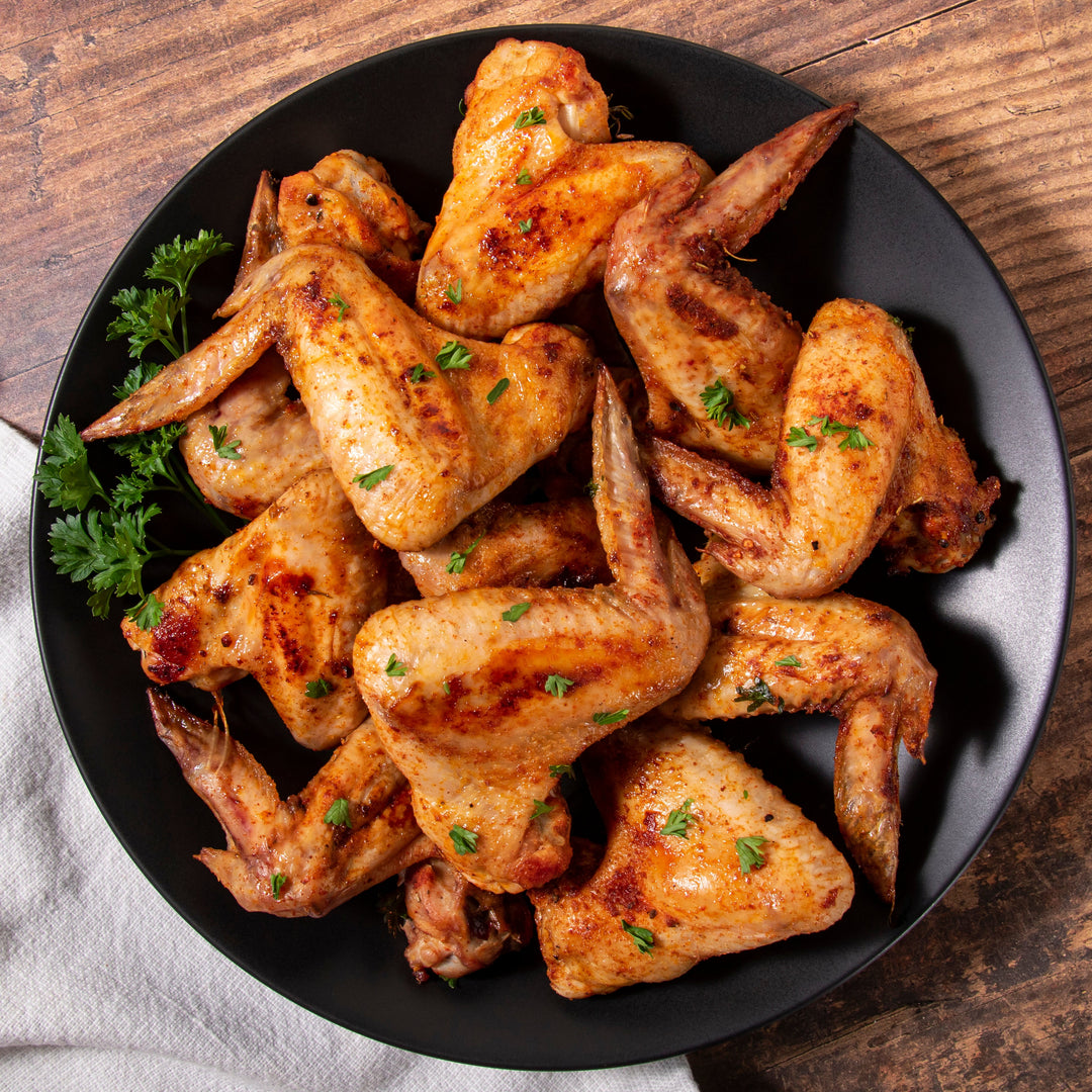 Grilled Air Fryer Chicken Wings