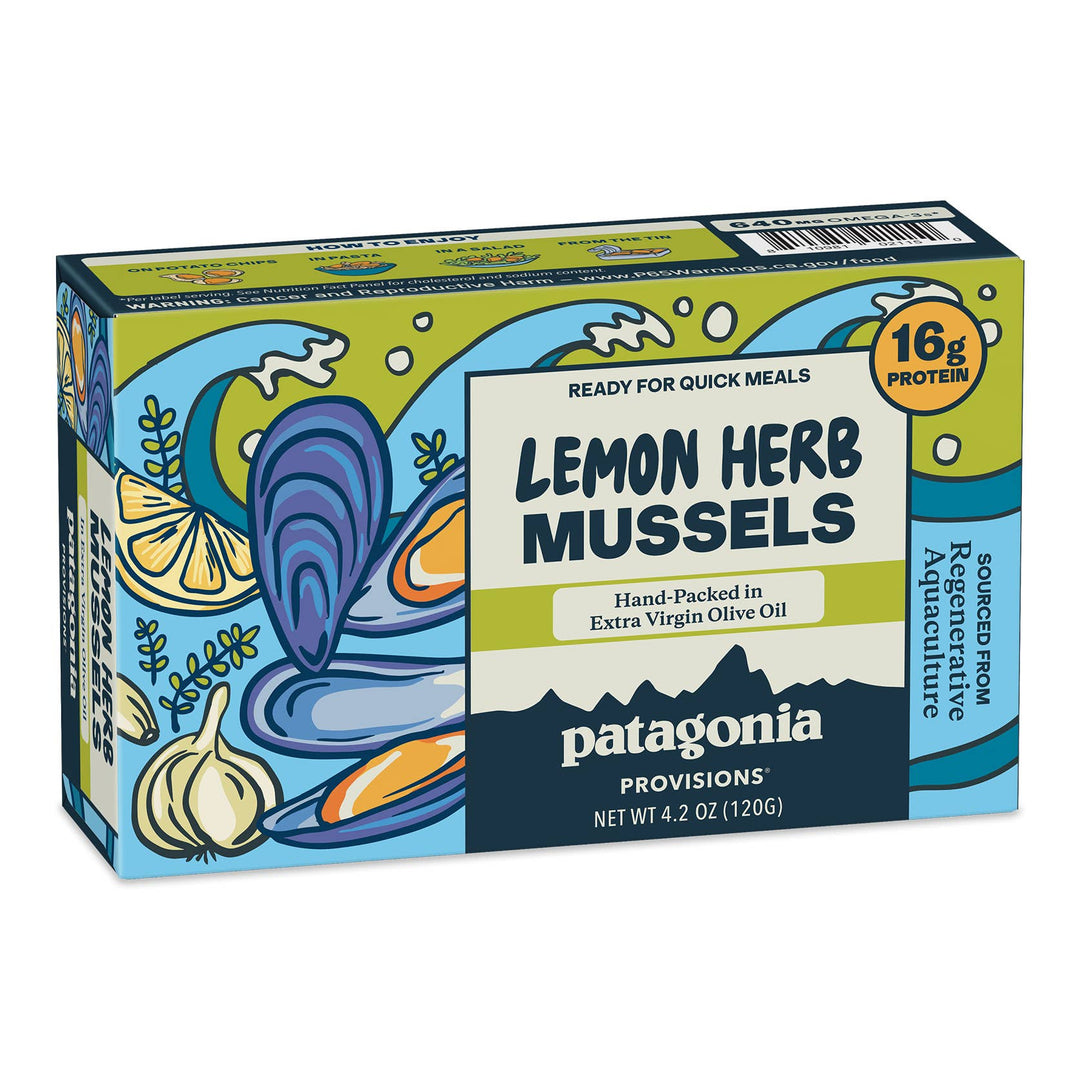 Tinned Fish - Lemon Herb Mussels