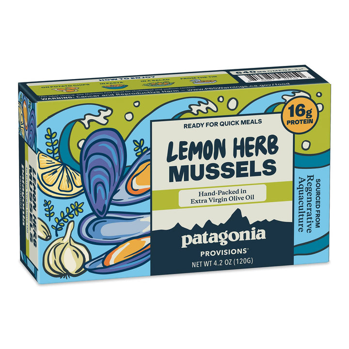 Tinned Fish - Lemon Herb Mussels