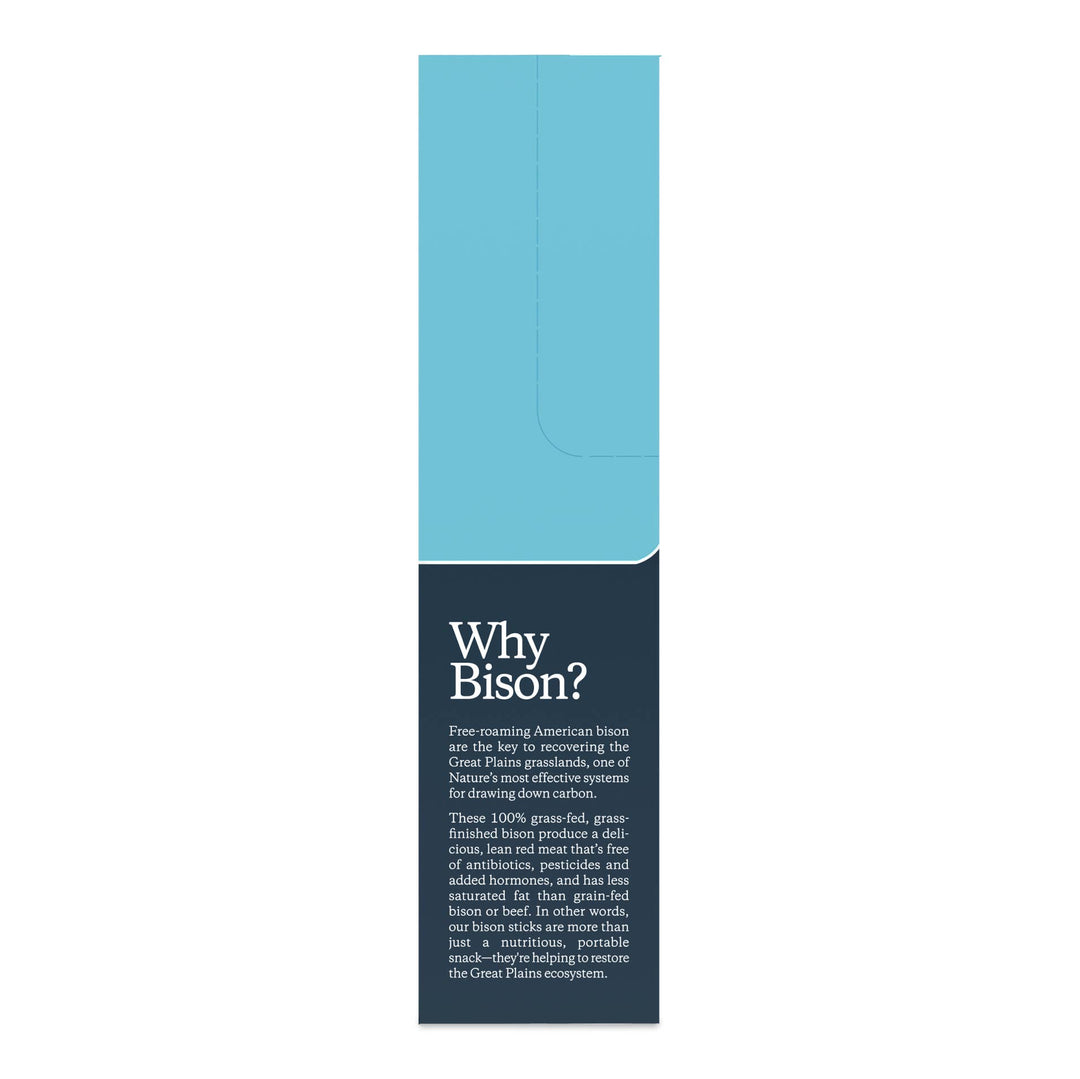 Bison Sticks - Ranch - Grass-Fed and Finished (12 Pack)