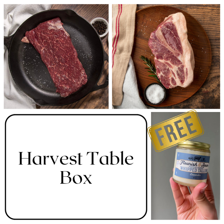 Harvest Table Box + FREE Skincare Tallow