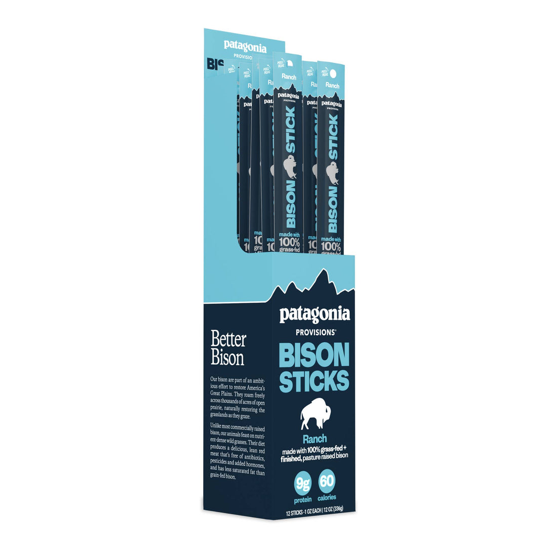 Bison Sticks - Ranch - Grass-Fed and Finished (12 Pack)