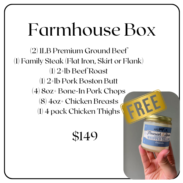 Farmhouse Box + FREE Skincare Tallow