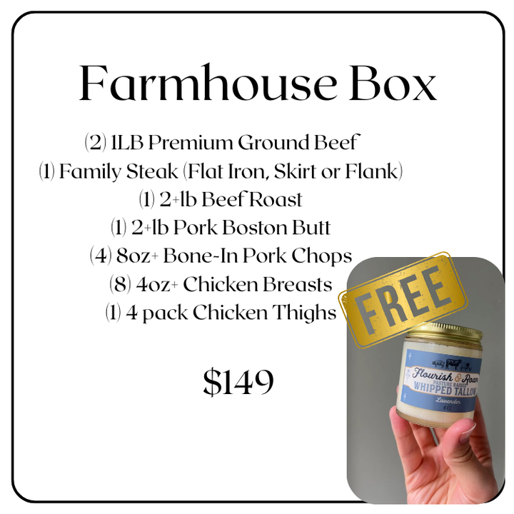 Farmhouse Box + FREE Skincare Tallow