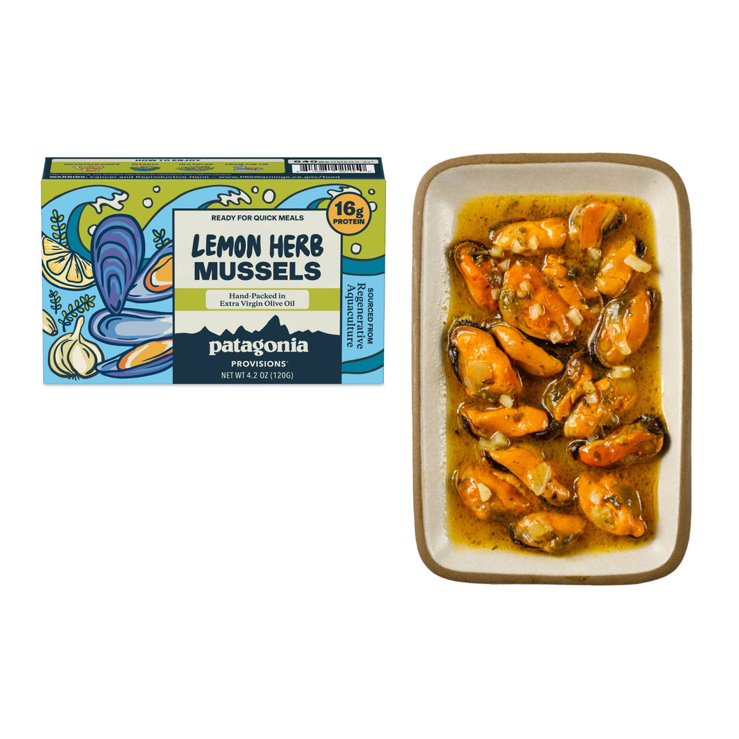 Tinned Fish - Lemon Herb Mussels