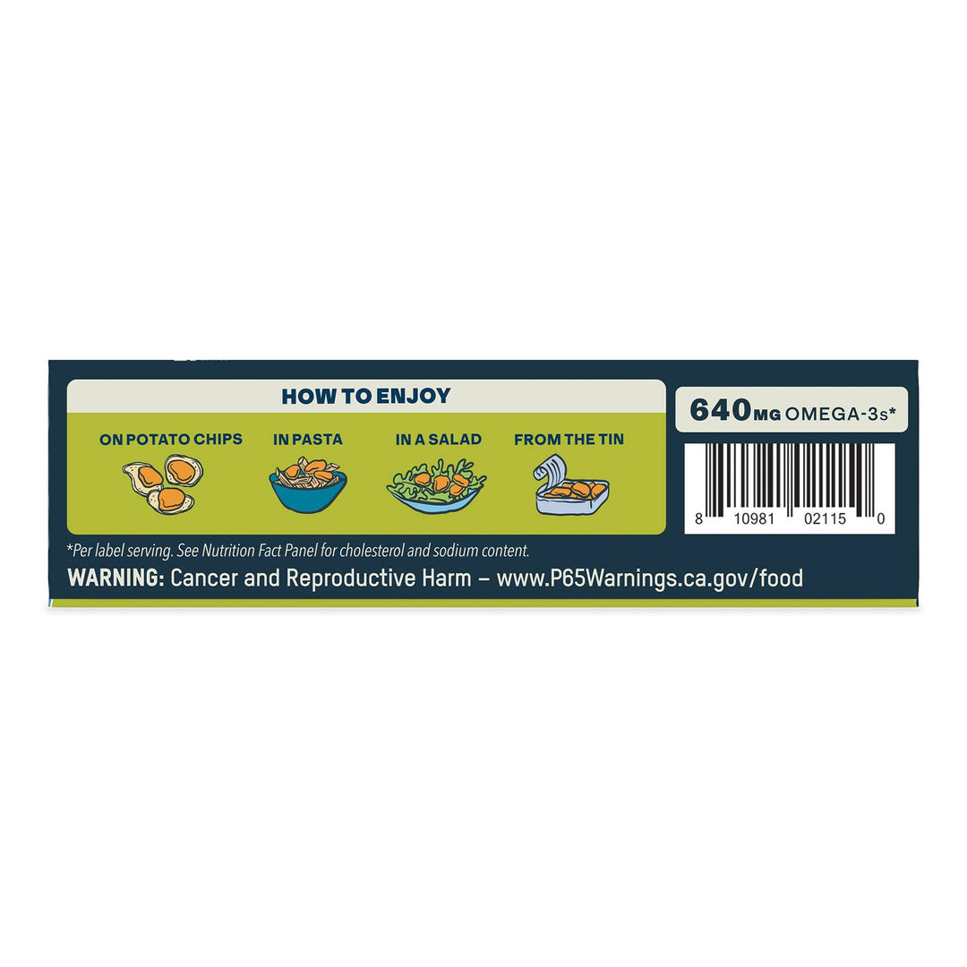 Tinned Fish - Lemon Herb Mussels